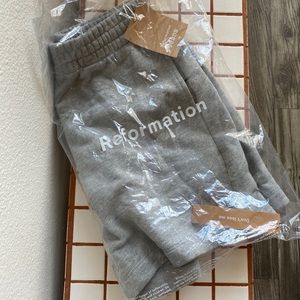 Reformation Brooks Sweat Shorts